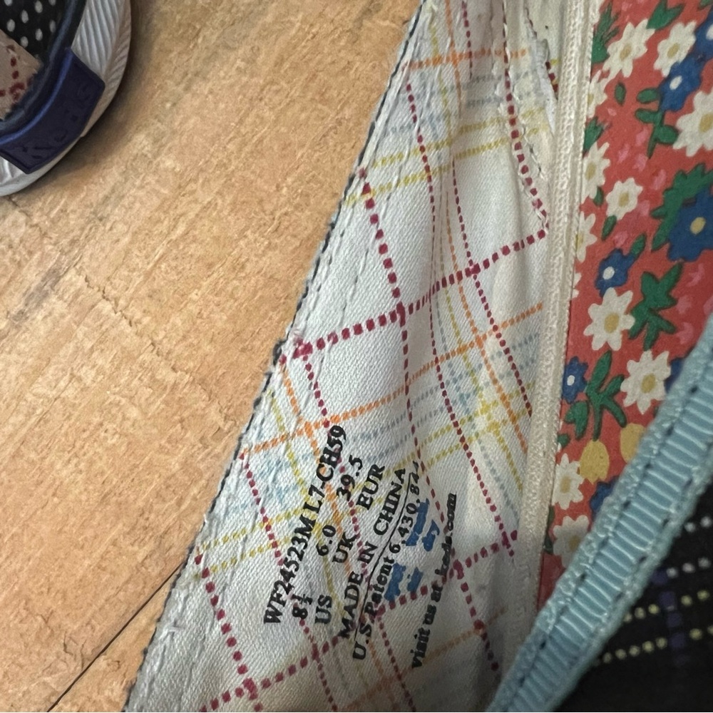 Keds Cottagecore Floral Flat Slip-on 8.5 - Picture 7 of 8